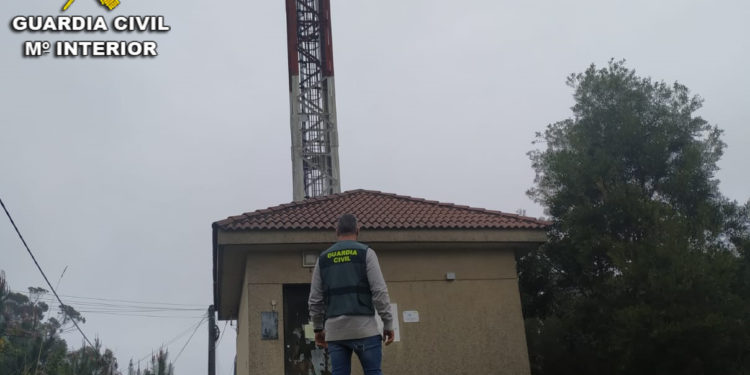 Detenido un vecino de Salvaterra e identificado otro de Salceda ya fallecido por 31 robos en repetidores de telefonía