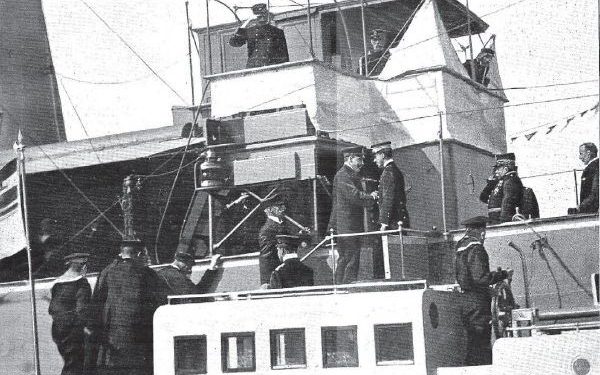 Histórico encuentro entre Alfonso XIII y el káiser Guillermo II