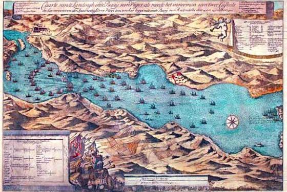 La fragata ‘Vigo’ inicia la campaña de extracción de tesoros en Rande