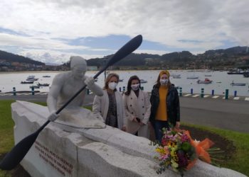 Teresa Portela faise inmortal en Aldán