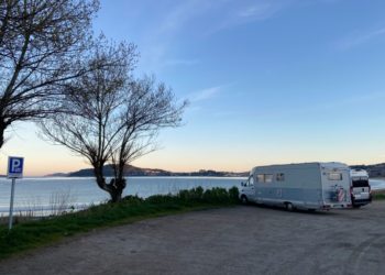 Las autocaravanas, reinas del Val Miñor