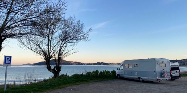 Las autocaravanas, reinas del Val Miñor