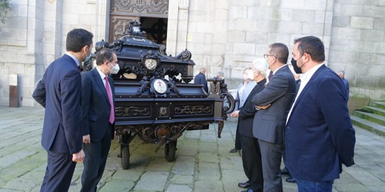 La carroza del Cristo de la Victoria brilla «para 150 años más”