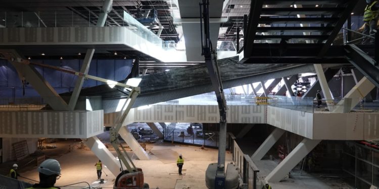 Así está el «impresionante» Centro Vialia
