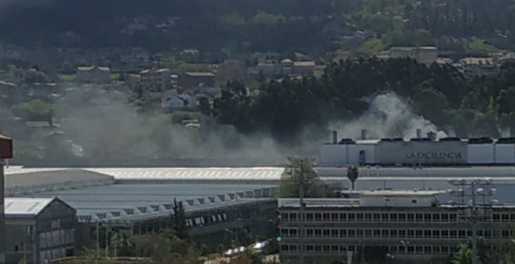 Desalojadas varias naves en PSA Vigo por un conato de incendio en la zona de pintura