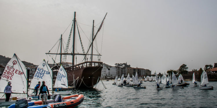 Jornada en blanco en Baiona por falta de viento