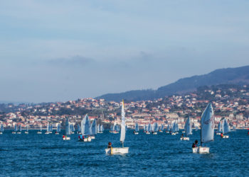 Baiona calienta motores para el Campeonato de España de Optimist