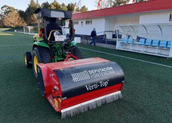 A Deputación recibe solicitudes para o mantemento de 71 terreos de xogo de 29 concellos