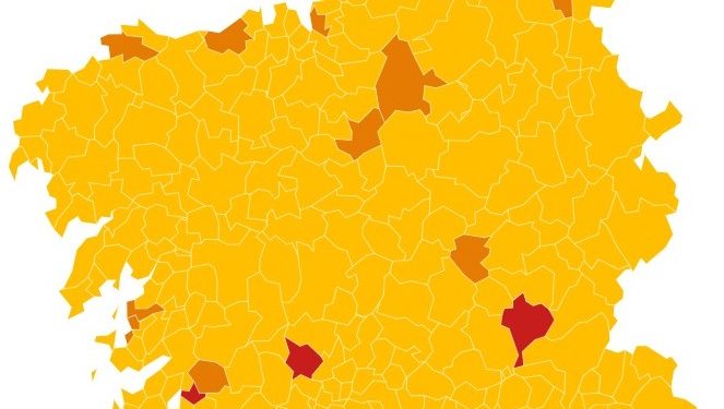 Sanidade deja a Mos como único concello perimetrado en el área de Vigo y abre A Coruña y Pontevedra