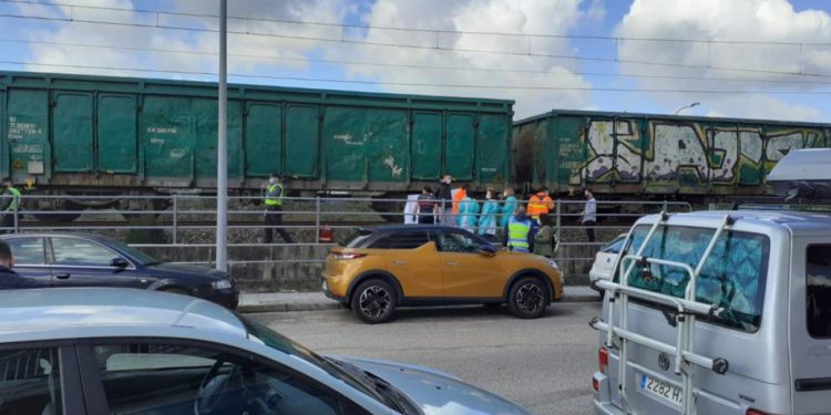 Fallece arrollado por un tren en O Porriño
