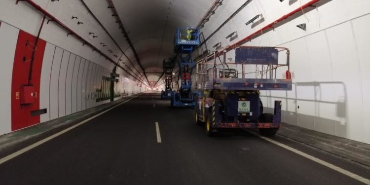 El túnel de A Cañiza se reabre el 30 de abril tras tres meses cerrado