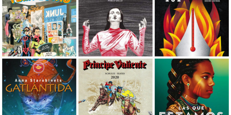 20 novelas y cómics de aventuras publicados en marzo que no te puedes perder