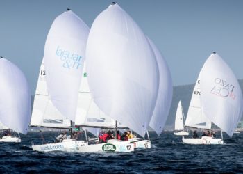 Este fin de semana se celebra el último acto de las Villalia Spring Series de la clase J70, que organiza la Clase y el Real Club Náutico de Vigo