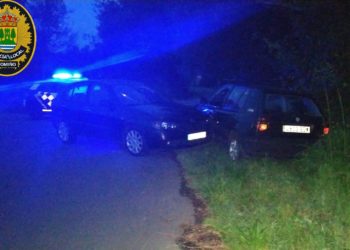 La Policía Local intenta localizar al conductor de un turismo por darse a la fuga tras un accidente de circulación con tres heridos.