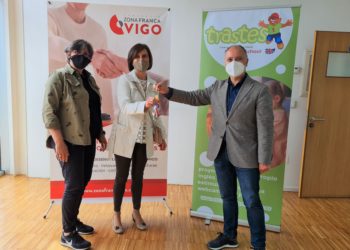 Zona Franca de Vigo entrega las llaves de los locales para una escuela infantil en A Granxa