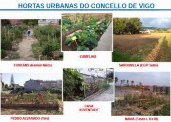 Vigo retoma as hortas urbanas con redución de aforo e reserva previa