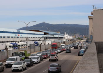 Embudo en Beiramar ante el inicio de las obras del carril bici