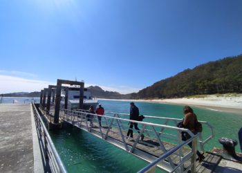 Cíes y Ons recibieron 4.745 visitantes en Semana Santa