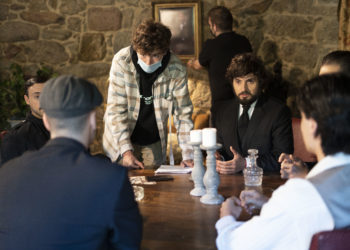 ‘La venganza’ finaliza su rodaje en el Val Miñor, que regresó a los años 60 durante tres días