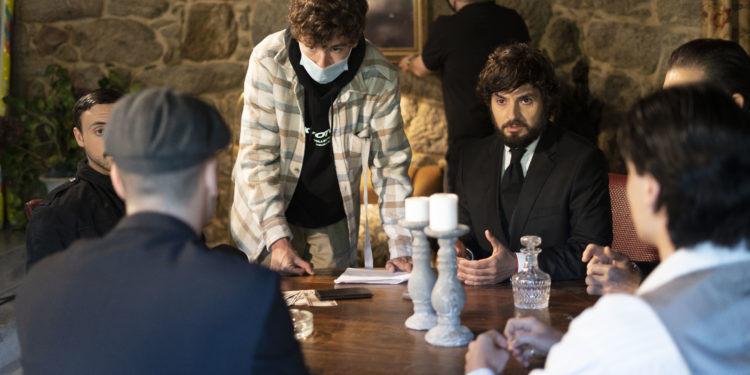 ‘La venganza’ finaliza su rodaje en el Val Miñor, que regresó a los años 60 durante tres días