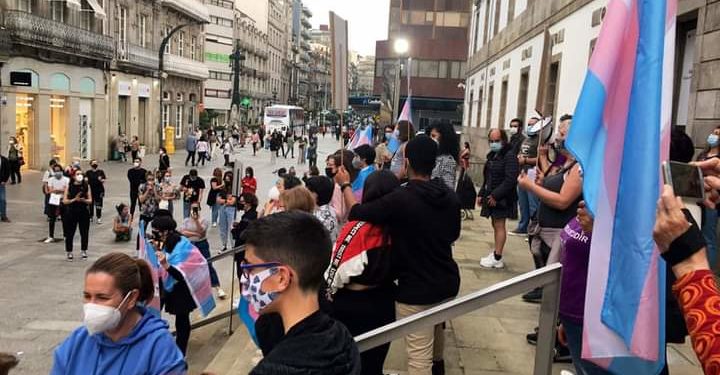 O movemento LGBT+ galego conmemora en Vigo o Día da Visibilidade Trans