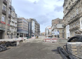 Levantando la Porta do Sol de Vigo