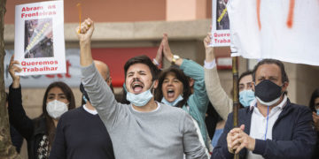 Manifa Valença comercio España Galicia Tui frontera raia cerrada