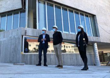 A nova biblioteca de Nigrán, na recta final