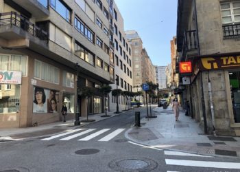 Rúa Hernán Cortés, esperando tiempos mejores