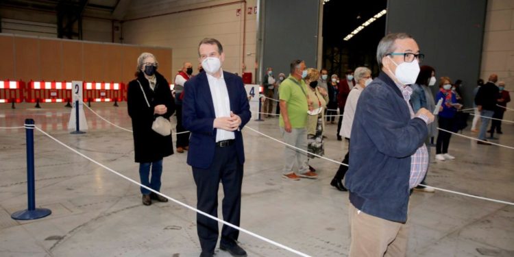 Caballero, sin efectos secundarios de la vacuna: “Ha sido un día normal y corriente en mi vida”