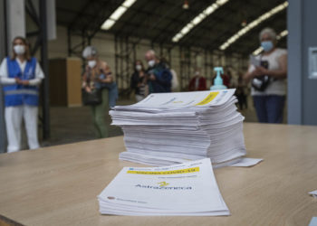 Vigo inicia la segunda vacunación masiva en el Ifevi con 4.400 citados de entre 60 y 65 años