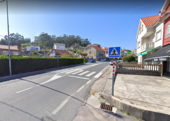 Trasladada al Hospital Vithas Vigo una mujer que fue atropellada en Cangas