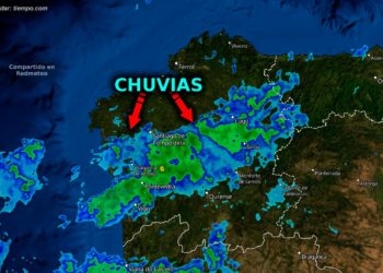 La tormenta deja más de 26 l/m2 en solo una hora en Vigo