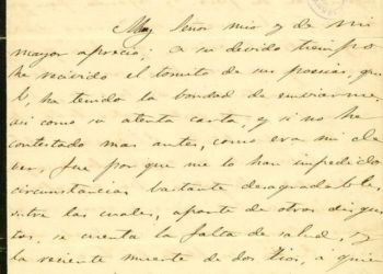 Composición del poeta vigués José María Posada y Pereira