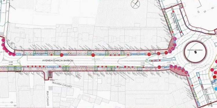 Vigo inviste 2,2 millóns de euros na humanización dun novo tramo de García Barbón