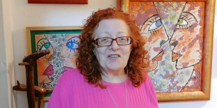 La pintura matérica de Checha Montenegro