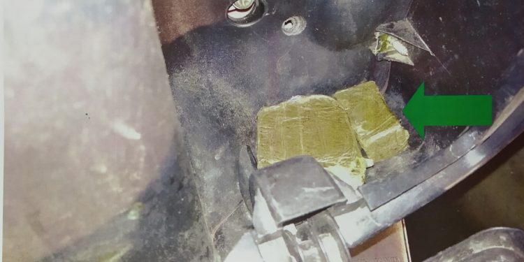 Detenido por tráfico de drogas un motorista de Vigo que intentó escapar de la policía