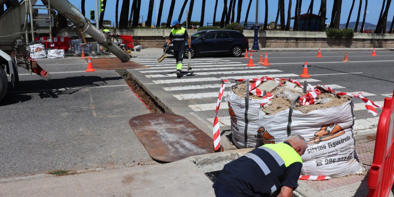 Concello de Vigo refuerza seguridad del tráfico en Samil