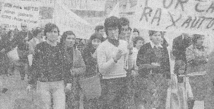 1976: primera manifestación autorizada en Vigo