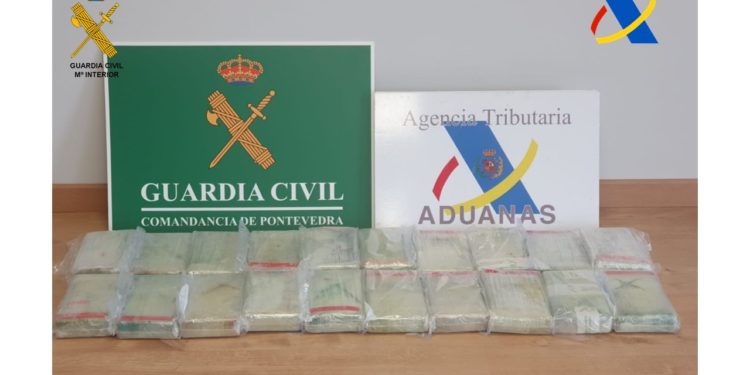 Interceptado un contenedor con 24 kilos de cocaína en el puerto de Vigo