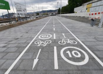 Concluye la reforma del primer tramo de As Avenidas