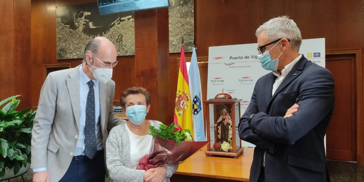 Vigo homenajea a Marujita, emblema vivo del puerto pesquero