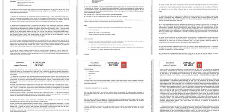 El Concello se defiende y contraataca al Celta mostrando las cartas sobre Balaídos