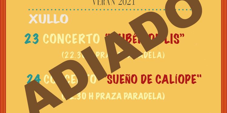 Aprazadas polo mal tempo as actuacións previstas de Gondocultura