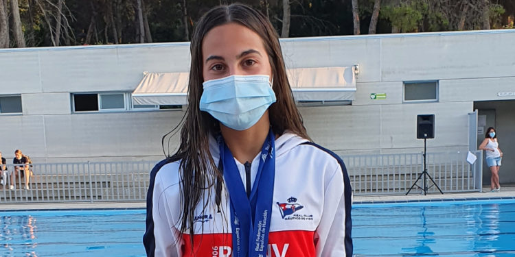Blanca Fidalgo, medalla de Plata en el Campeonato de España Infantil de 2º División