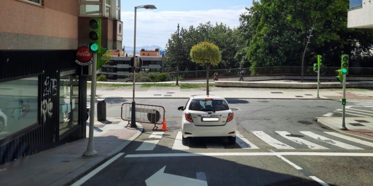 El Concello elimina un punto negro del tráfico en el centro de Vigo con un cambio de sentido