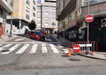 El Concello elimina un punto negro del tráfico en el centro de Vigo con un cambio de sentido