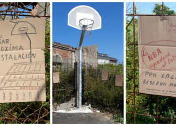 Canasta para lanzadores infalibles en Cangas