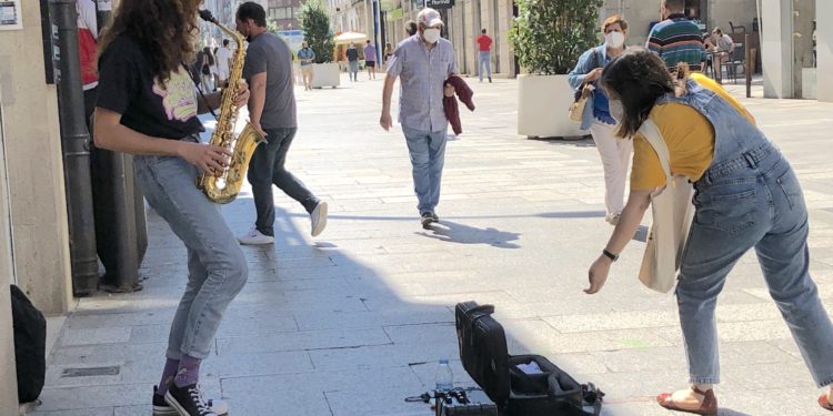 El saxofón de Marta suena en Príncipe