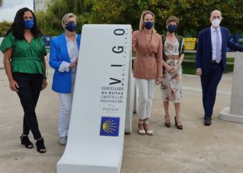 Una escultura en el Puerto de Vigo promocionará el Camino de Santiago por mar
